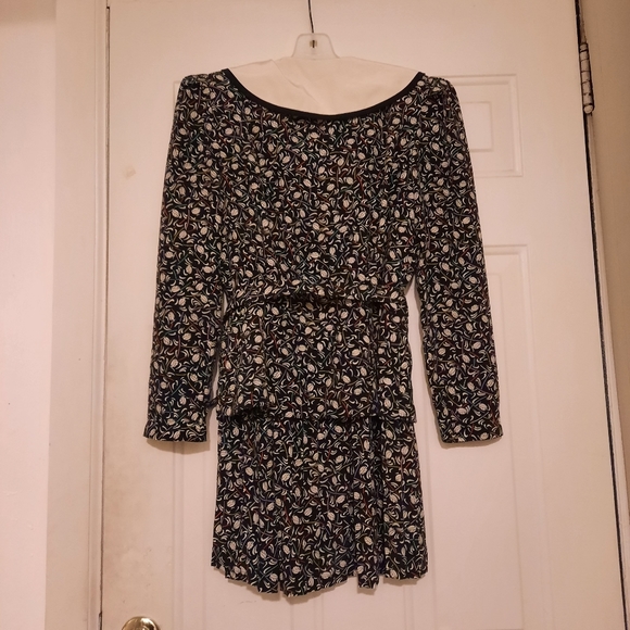 70's does 40's geometric Act I Petites skirt set - Picture 12 of 16